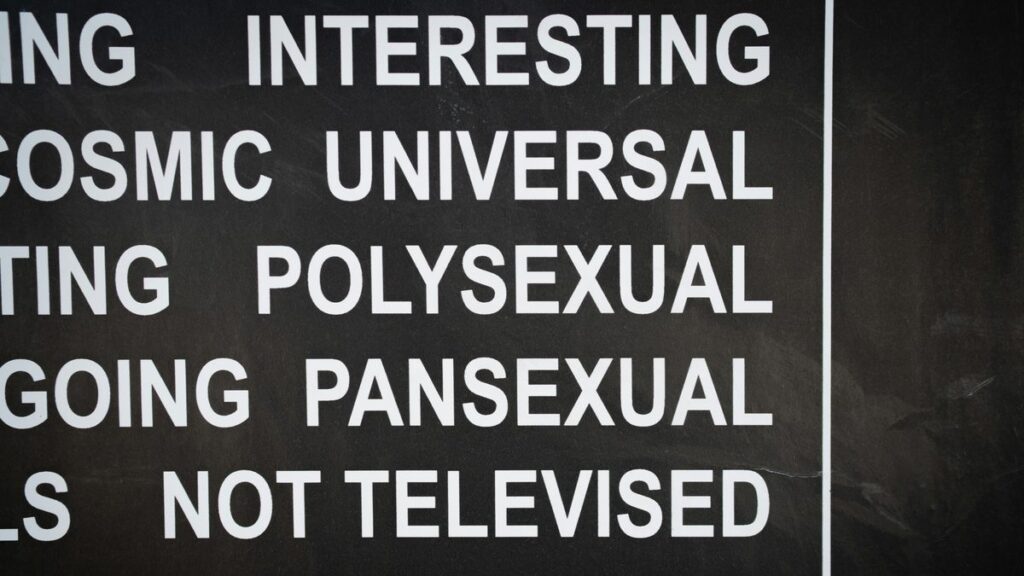 a close up of a sign on a wall